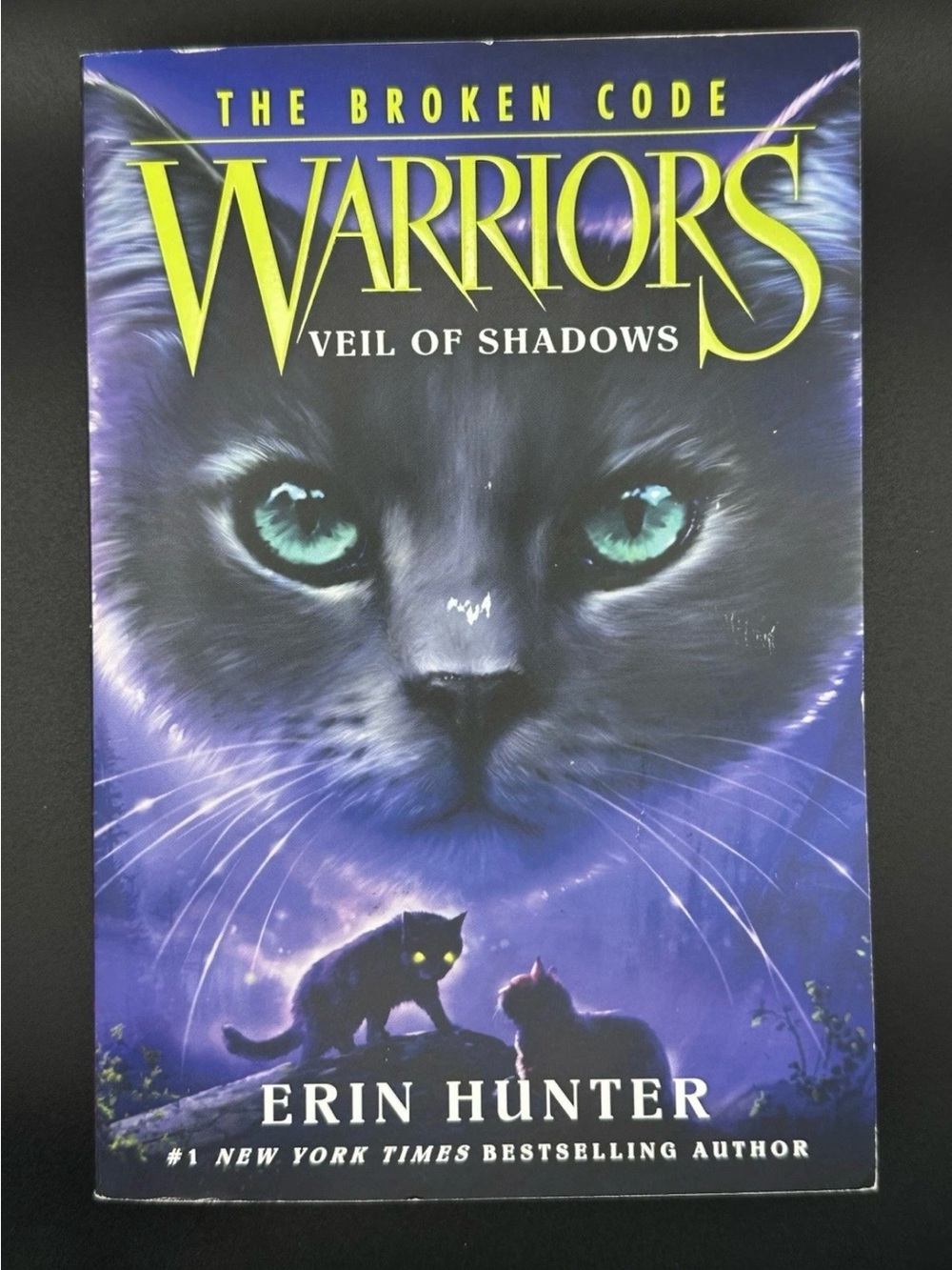 Warriors: Veil of Shadows by Erin Hunter paperback book